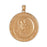 14k Yellow Gold St. Christopher Charm