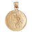 14k Yellow Gold St. Christopher Charm