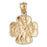 14k Yellow Gold St. Christopher Charm