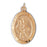 14k Yellow Gold St. Christopher Charm