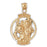 14k Yellow Gold St. Christopher Charm