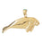 14k Yellow Gold Manatee Charm