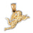 14k Yellow Gold Angel Charm