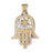 14k Yellow Gold Chamsah Charm