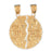 14k Yellow Gold Mizpah Charm