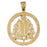 14k Yellow Gold Ten Commandments Charm