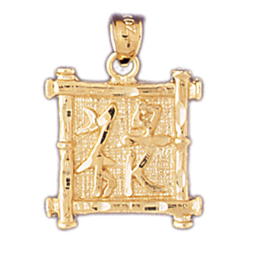 14k Yellow Gold Chinese Zodiacs - Rich Charm