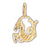 14k Yellow Gold Zodiac - Capricorn Charm