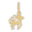 14k Yellow Gold Zodiac - Sagittarius Charm