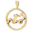 14k Yellow Gold Zodiac - Capricorn Charm