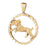 14k Yellow Gold Zodiac - Aries Charm