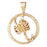 14k Yellow Gold Zodiac - Scorpio Charm