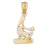 14k Yellow Gold Zodiac - Virgo Charm