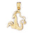 14k Yellow Gold Zodiac - Capricorn Charm