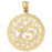 14k Yellow Gold 25, Twenty Five Charm