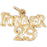 14k Yellow Gold Forver 29, Forever Twenty Nine Charm