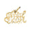 14k Yellow Gold Special Mom Charm