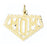 14k Yellow Gold Mom Charm