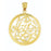 14k Yellow Gold Mother Charm