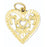 14k Yellow Gold Mom Charm