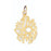 14k Yellow Gold #1 Mother Charm