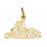 14k Yellow Gold #1 Mom Charm