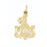 14k Yellow Gold #1 Mom Charm