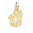 14k Yellow Gold #1 Mom Charm