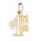 14k Yellow Gold #1 Mom Charm