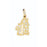 14k Yellow Gold #1 Mom Charm