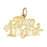 14k Yellow Gold #1 Team Mother Charm