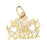 14k Yellow Gold Mothers are Forever Charm