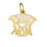 14k Yellow Gold Perfect Mom Charm