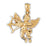 14k Yellow Gold Best Mom Charm