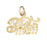 14k Yellow Gold Best Mom Charm