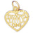 14k Yellow Gold Daddy's Little One Charm