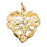 14k Yellow Gold Daughter Charm