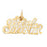 14k Yellow Gold Special Daughter Charm