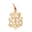 14k Yellow Gold #1 Sis Charm