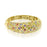 Sterling Silver Rhodium Plated and multi-color CZ Bangle