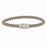 Sterling Silver Rhodium Plated Italian Wire Bangle