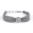 Sterling Silver Rhodium Plated and CZ Bracelet
